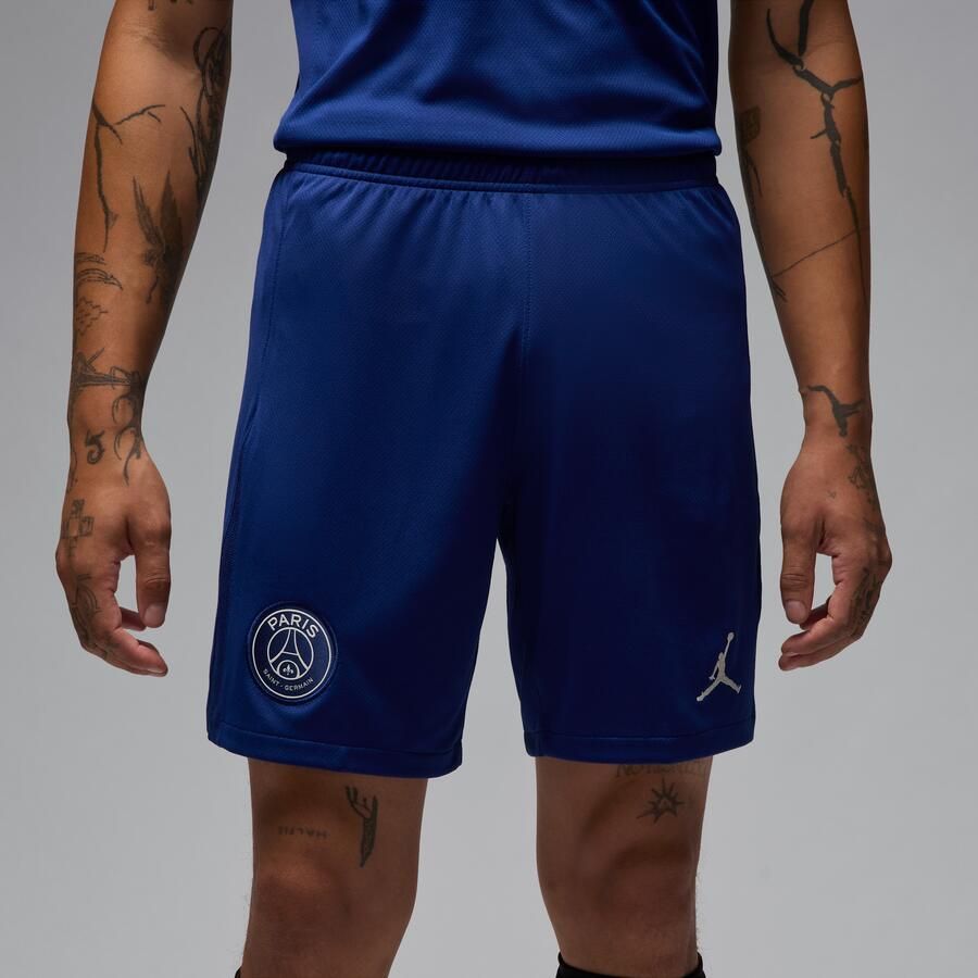 Jordan Paris Saint-Germain 2025 Stadium Vierde replicavoetbalshorts met Dri-FIT voor heren Blauw - Foto 4