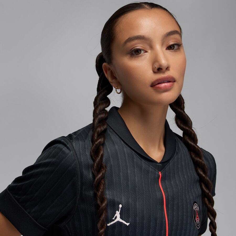 Jordan Paris Saint-Germain 2025 26 Stadium Fourth replicavoetbalshirt met Dri-FIT voor dames Zwart - Foto 2