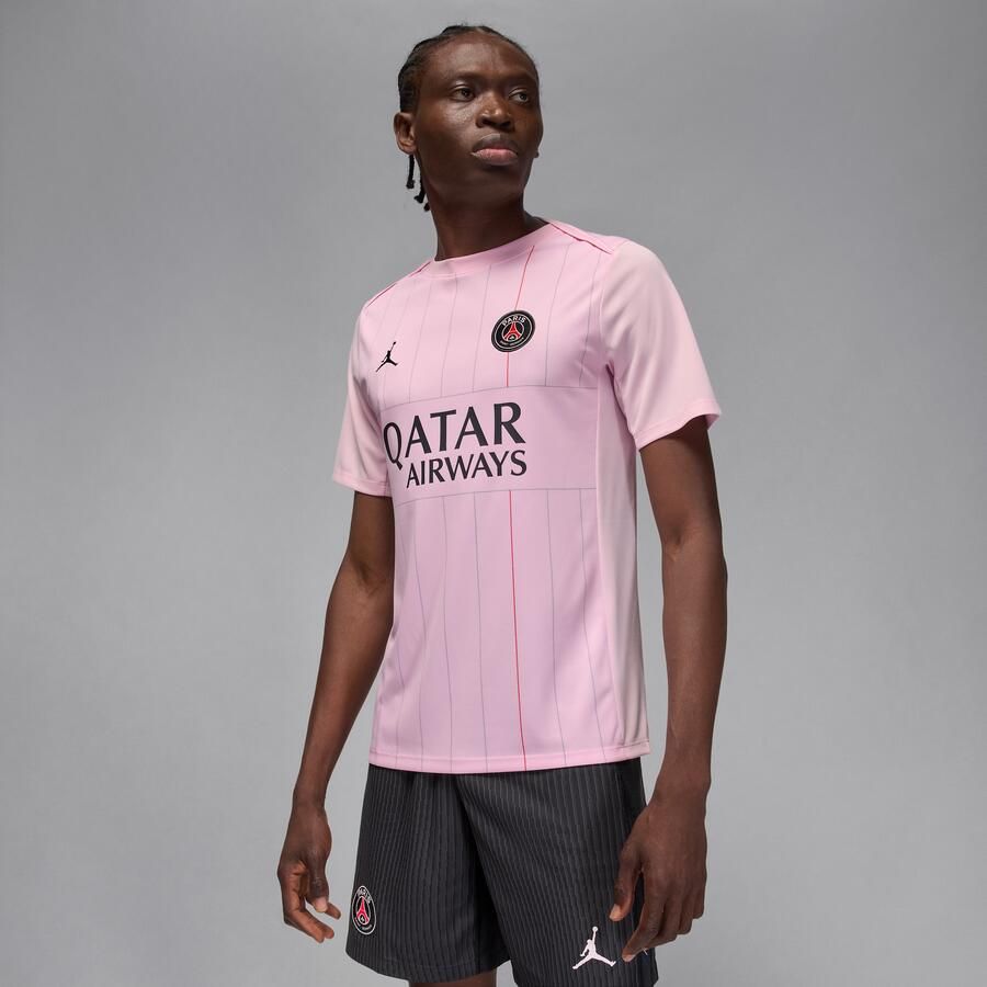 Jordan Paris Saint-Germain Academy Pro Vierde Dri-FIT warming-uptop voor heren Roze - Foto 4