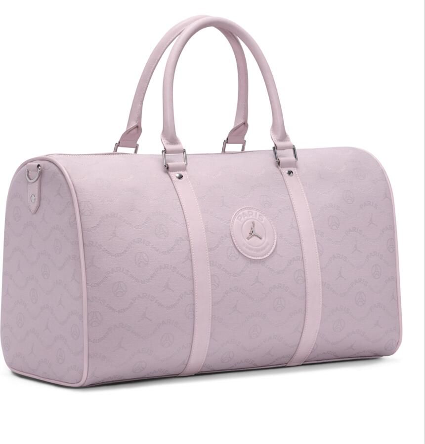 Jordan Paris Saint-Germain sporttas met monogram (25 liter) Roze
