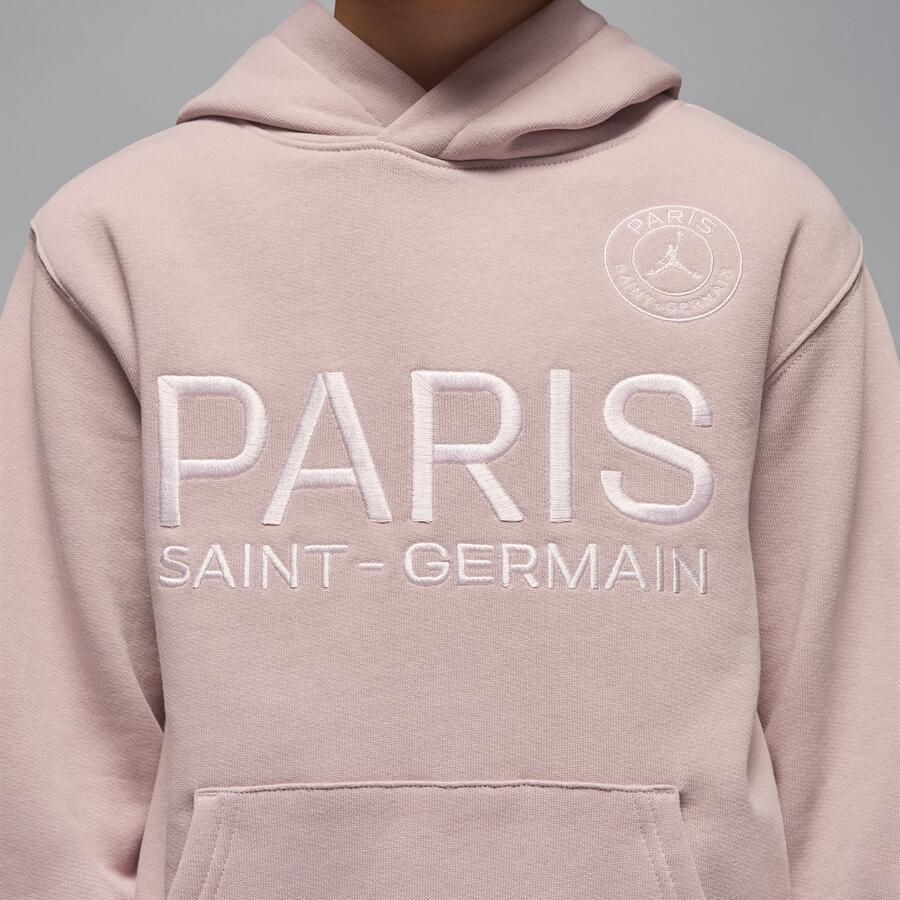 Jordan Paris Saint-Germain Statement fleecehoodie voor kids Roze - Foto 3