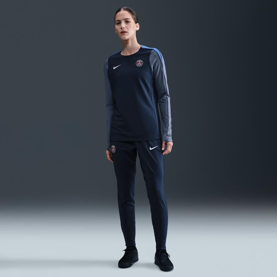 Jordan Paris Saint-Germain Strike Derde Dri-FIT voetbaltrainingstop met ronde hals voor dames Blauw - Foto 3