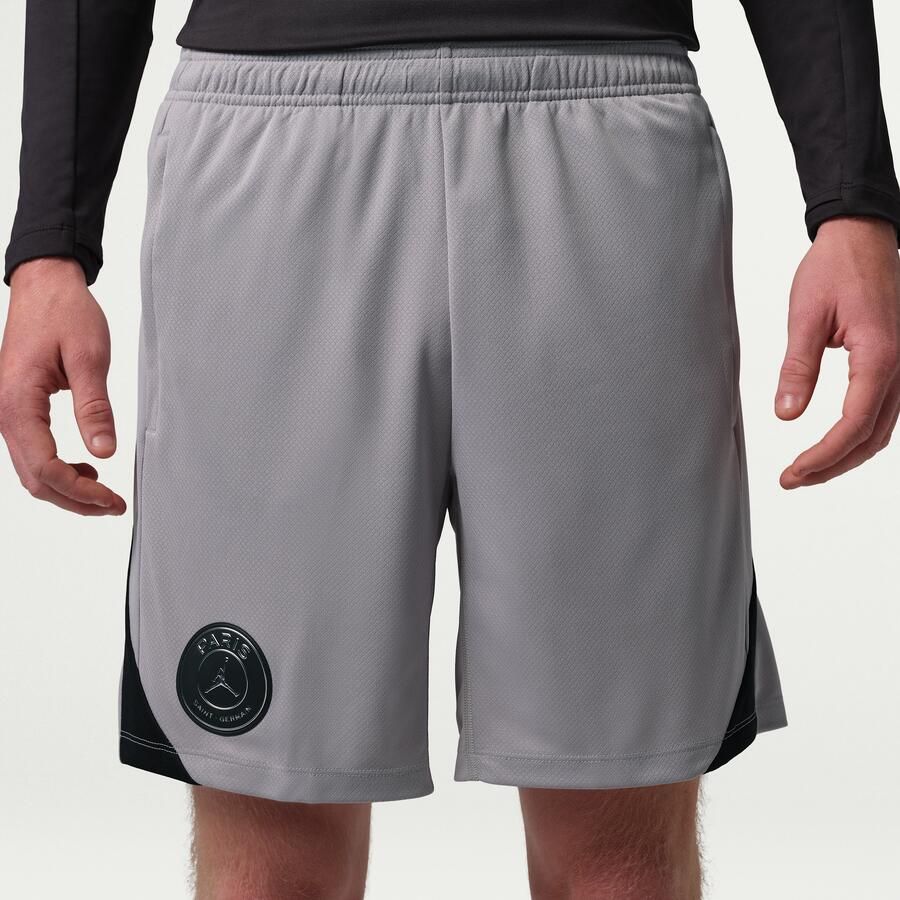 Jordan Paris Saint-Germain Strike Night Edition Dri-FIT knit voetbalshorts voor heren Grijs - Foto 2