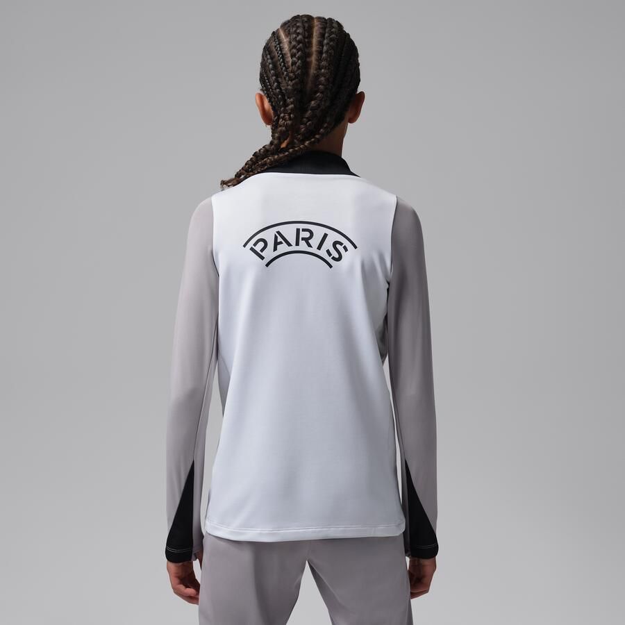 Jordan Paris Saint-Germain Strike Night Edition Dri-FIT knit voetbaltrainingstop voor kids Wit - Foto 2