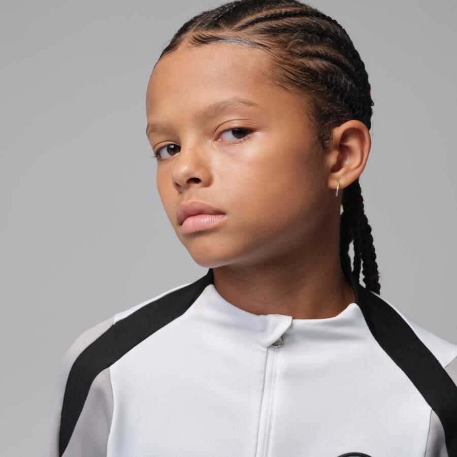 Jordan Paris Saint-Germain Strike Night Edition Dri-FIT knit voetbaltrainingstop voor kids Wit - Foto 3