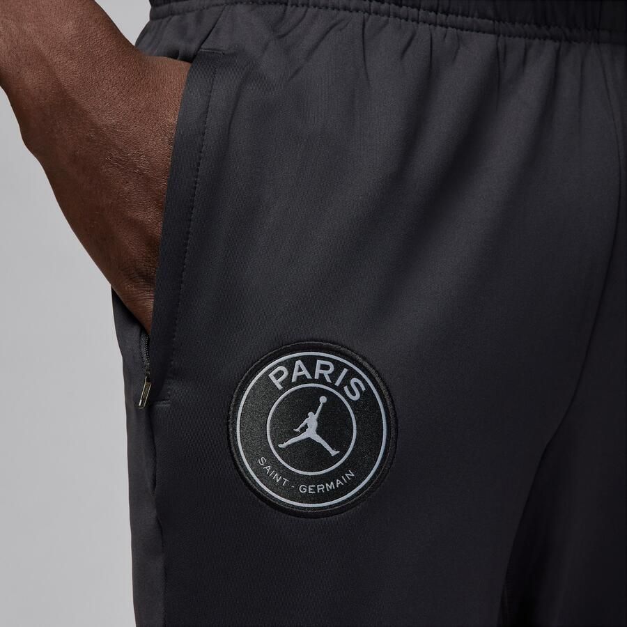 Jordan Paris Saint-Germain Strike Vierde Dri-FIT knit voetbalbroek voor heren Zwart - Foto 3