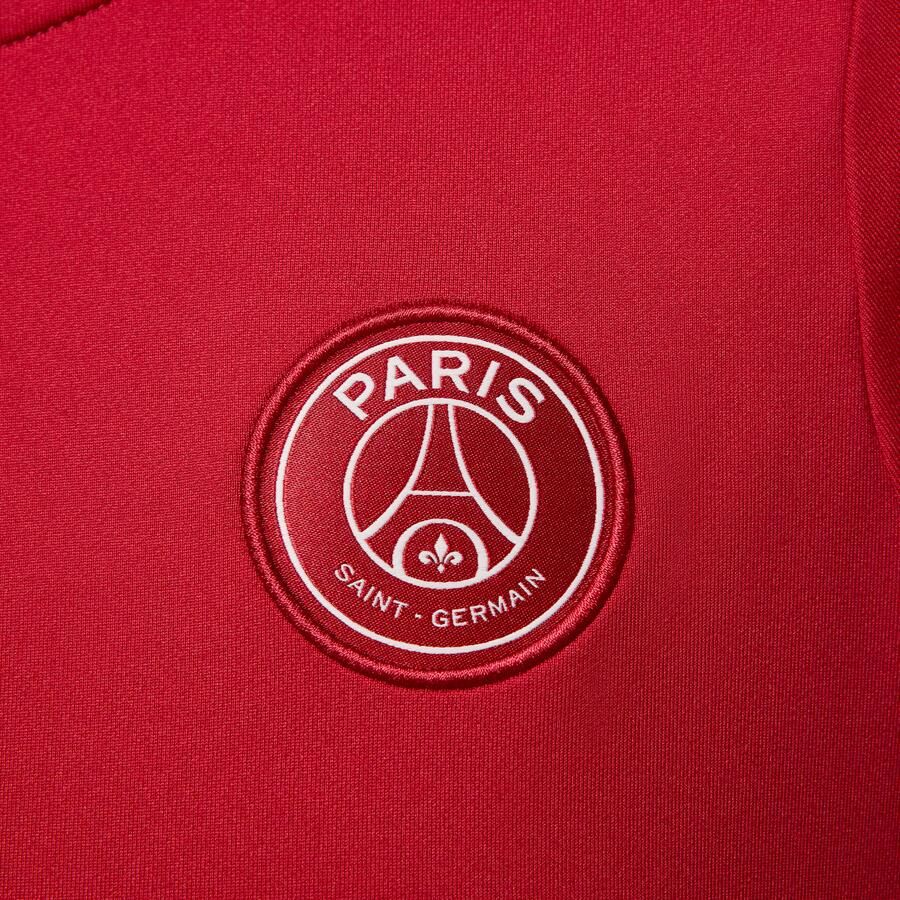 Jordan Paris Saint-Germain Strike Vierde Dri-FIT knit voetbaltop met ronde hals voor dames Rood - Foto 2