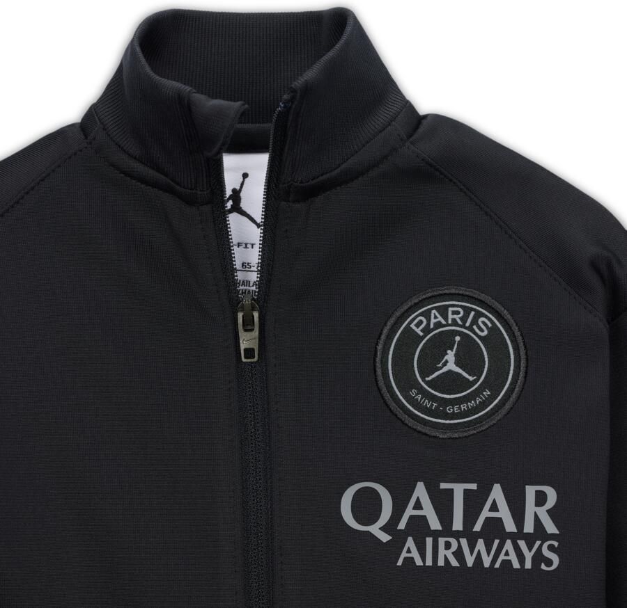 Jordan Paris Saint-Germain Strike Vierde Dri-FIT knit voetbaltrainingspak voor baby's peuters Zwart
