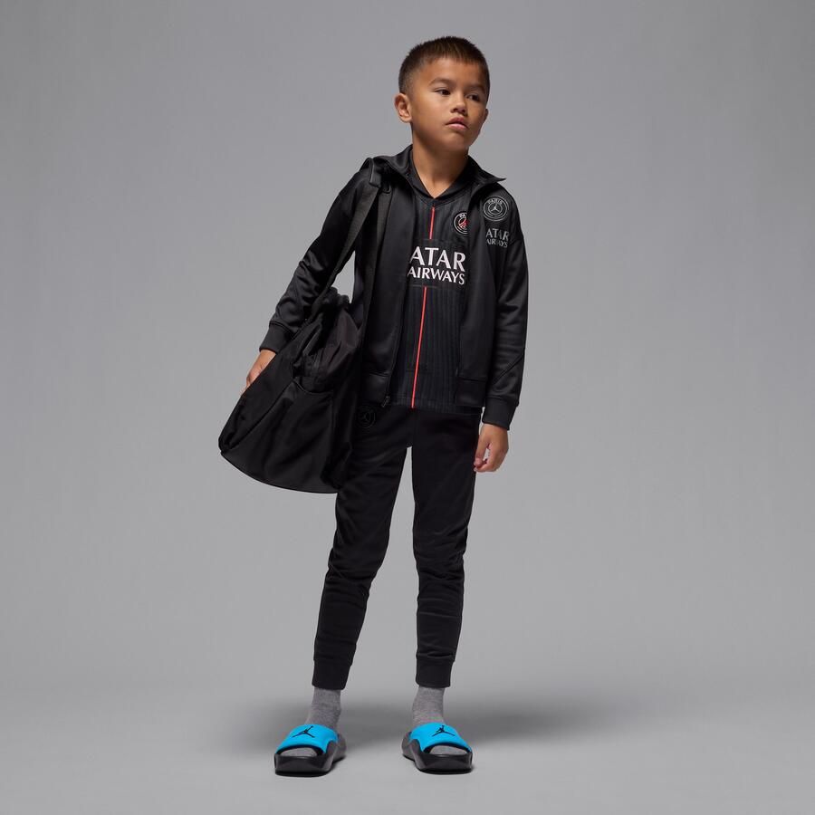 Jordan Paris Saint-Germain Strike Vierde Dri-FIT knit voetbaltrainingspak voor kleuters Zwart - Foto 4