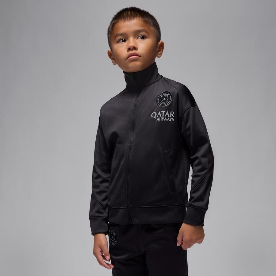 Jordan Paris Saint-Germain Strike Vierde Dri-FIT knit voetbaltrainingspak voor kleuters Zwart - Foto 2