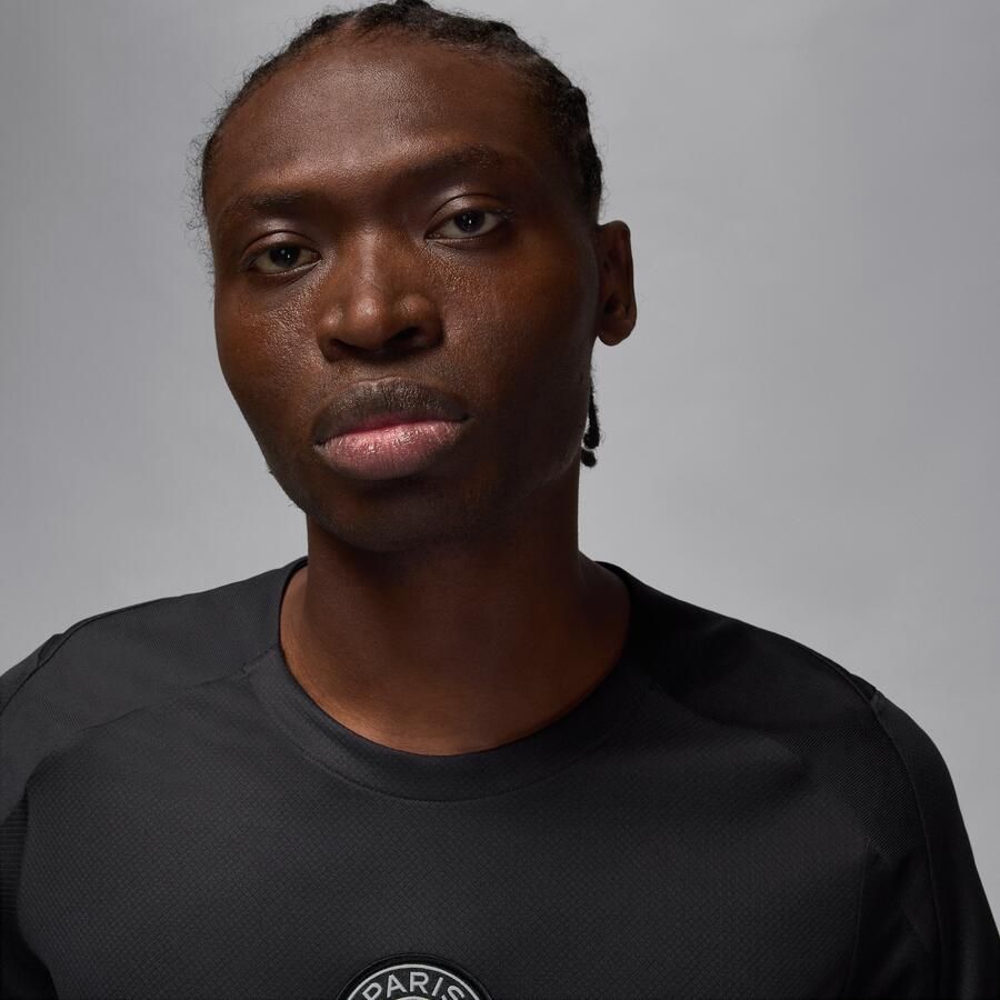 Jordan Paris Saint-Germain Strike Vierde Dri-FIT voetbaltop met korte mouwen voor heren Zwart - Foto 2