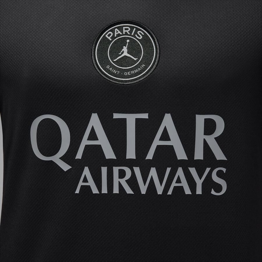 Jordan Paris Saint-Germain Strike Vierde Dri-FIT voetbaltop met korte mouwen voor heren Zwart - Foto 3