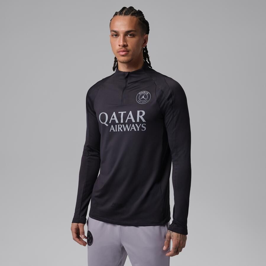 Jordan Paris Saint-Germain Strike Vierde Dri-FIT voetbaltrainingstop voor heren Zwart - Foto 4