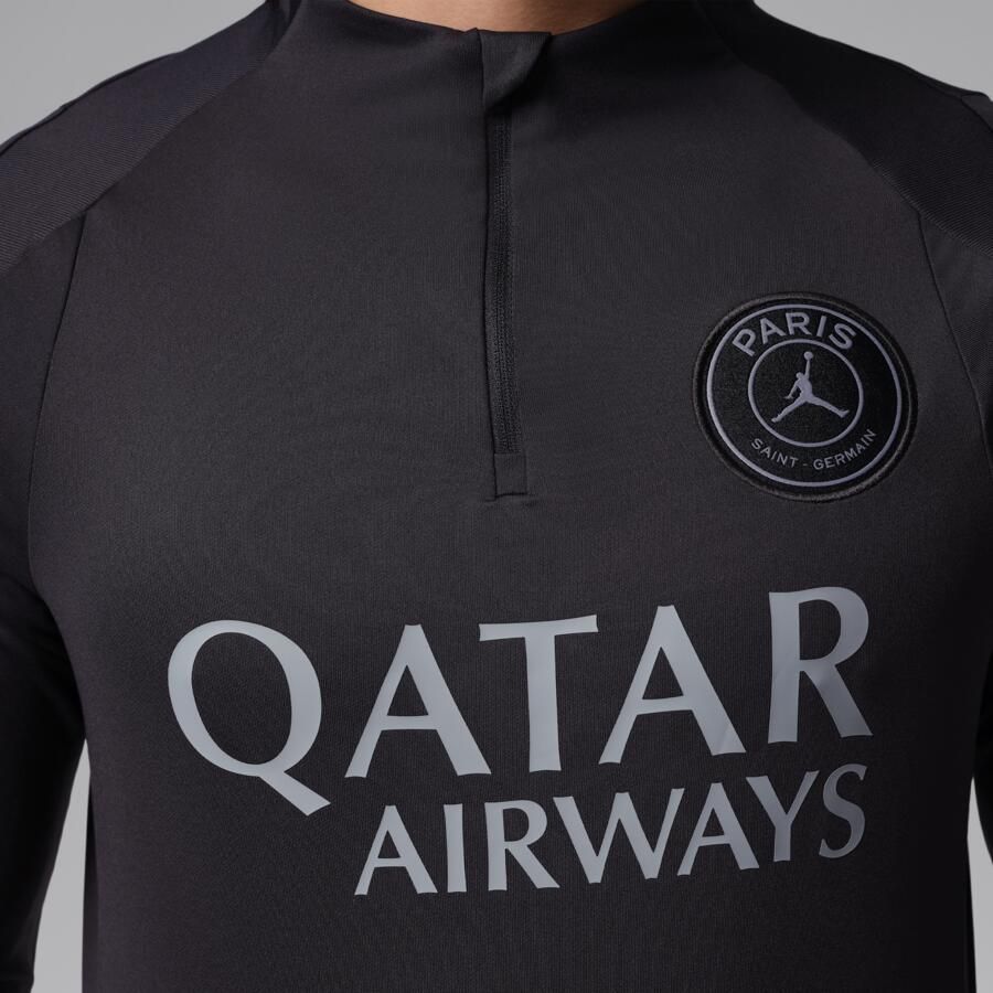Jordan Paris Saint-Germain Strike Vierde Dri-FIT voetbaltrainingstop voor heren Zwart - Foto 3