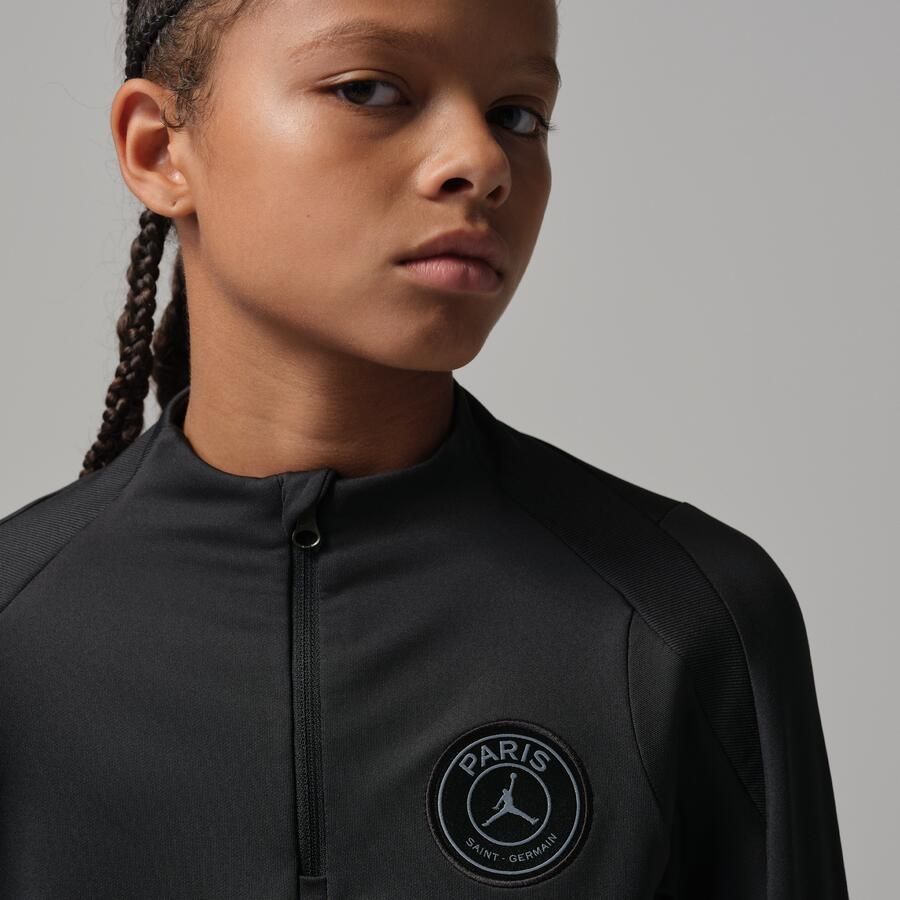 Jordan Paris Saint-Germain Strike Vierde Dri-FIT voetbaltrainingstop voor kids Zwart - Foto 2