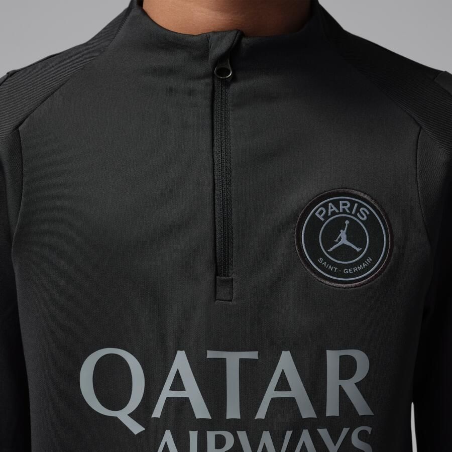 Jordan Paris Saint-Germain Strike Vierde Dri-FIT voetbaltrainingstop voor kids Zwart - Foto 3