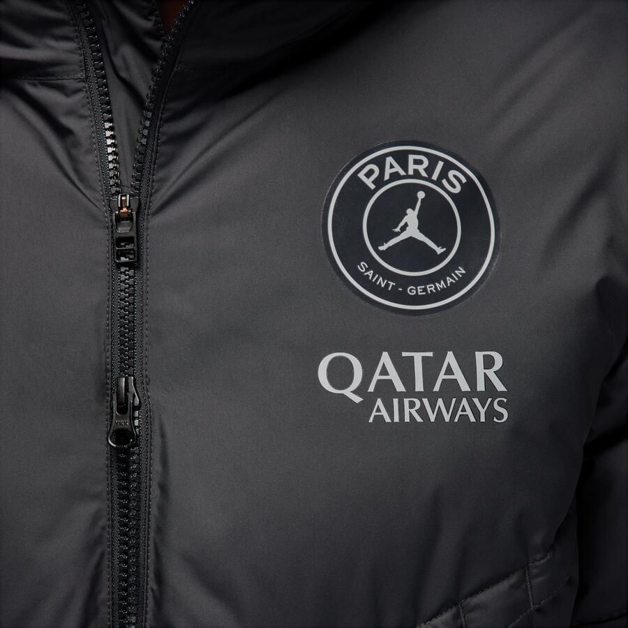 Jordan Paris Saint-Germain Strike Windrunner PrimaLoft Fourth Storm-FIT voetbaljack met capuchon voor heren Zwart - Foto 3