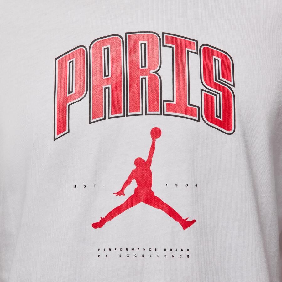Jordan Paris T-shirt voor heren Wit - Foto 3