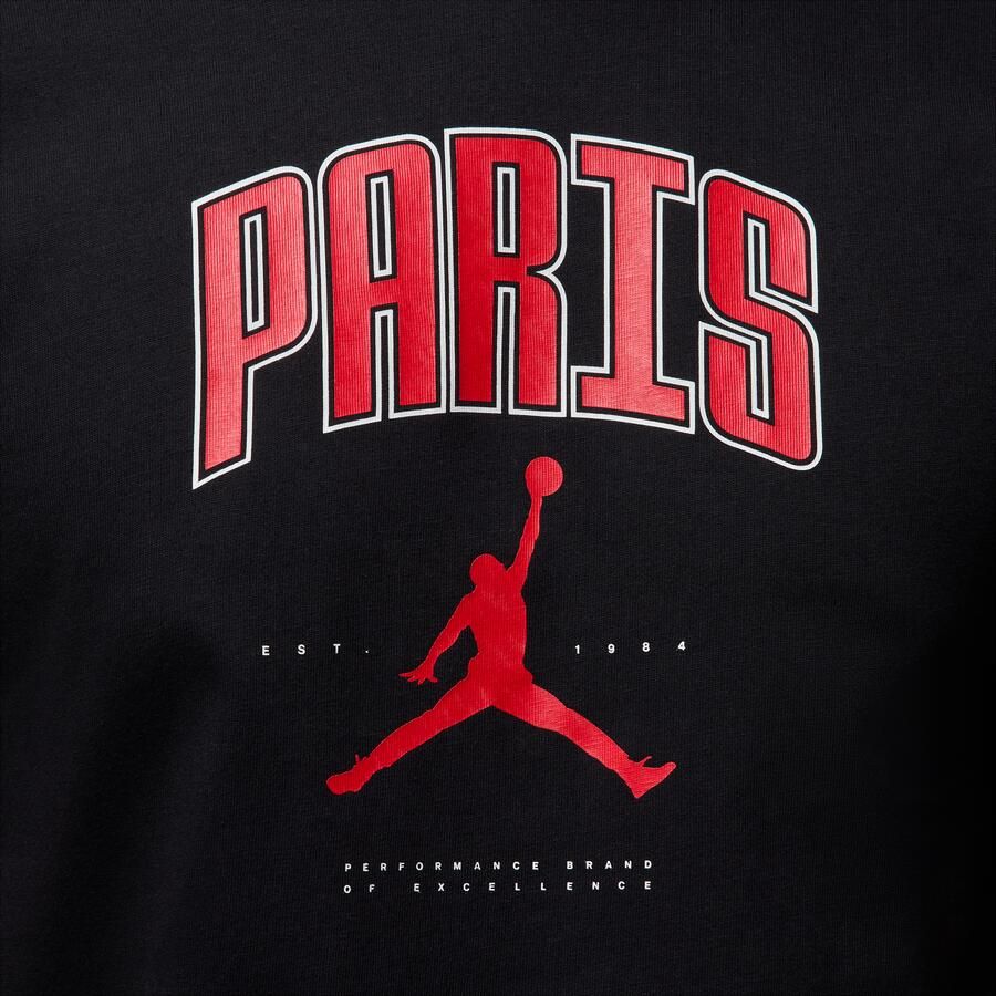 Jordan Paris T-shirt voor heren Zwart - Foto 3