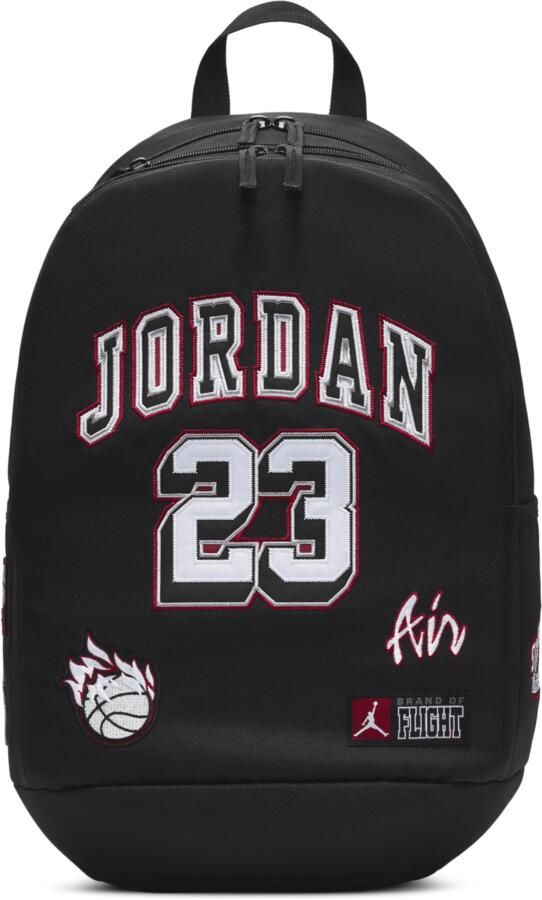 Jordan Patch Backpack rugzak voor kids (27 liter) Zwart - Foto 3