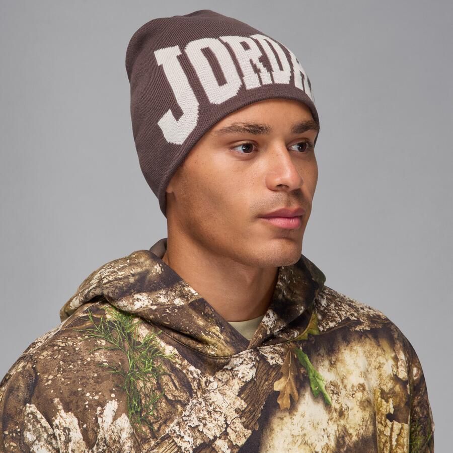 Jordan Peak beanie voor heren Bruin - Foto 2