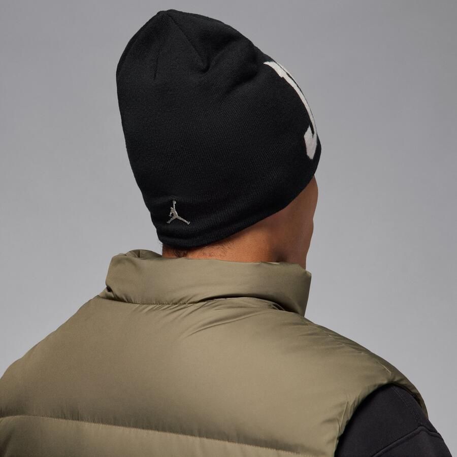 Jordan Peak beanie voor heren Zwart