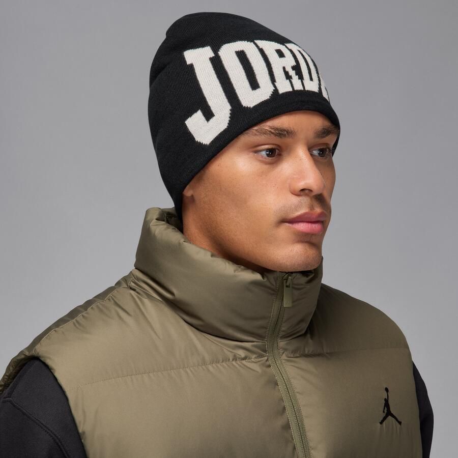Jordan Peak beanie voor heren Zwart - Foto 2