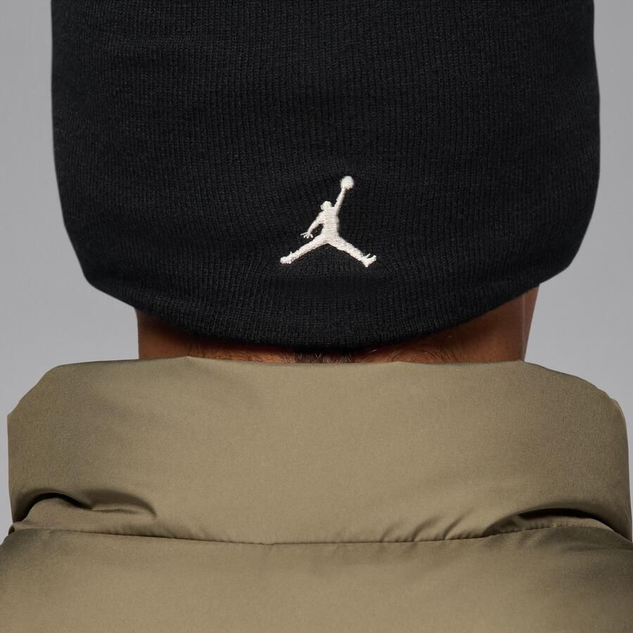 Jordan Peak beanie voor heren Zwart - Foto 3