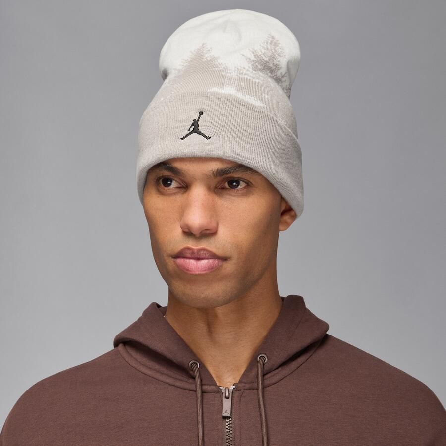 Jordan Peak beanie Wit - Foto 4