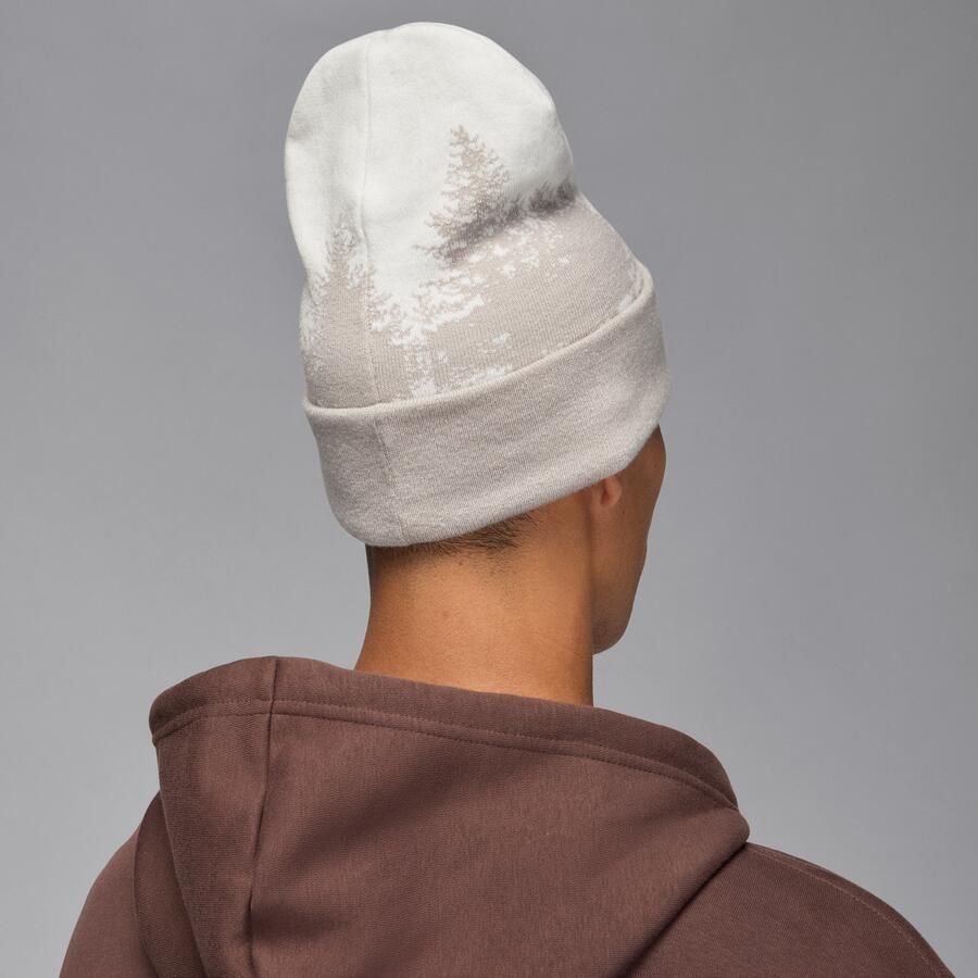 Jordan Peak beanie Wit