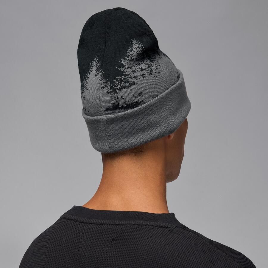 Jordan Peak beanie Zwart