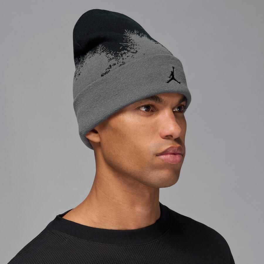 Jordan Peak beanie Zwart - Foto 2