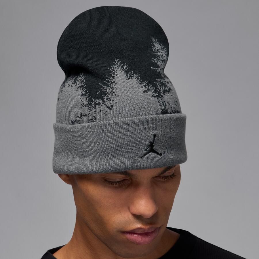 Jordan Peak beanie Zwart - Foto 3