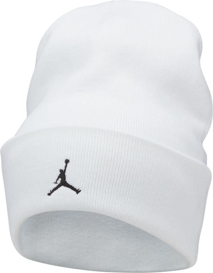 Jordan Peak Essential beanie Wit