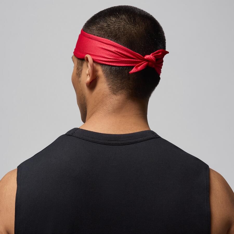 Jordan Perfor ce Sport verstelbare hoofdband met Dri-FIT Rood