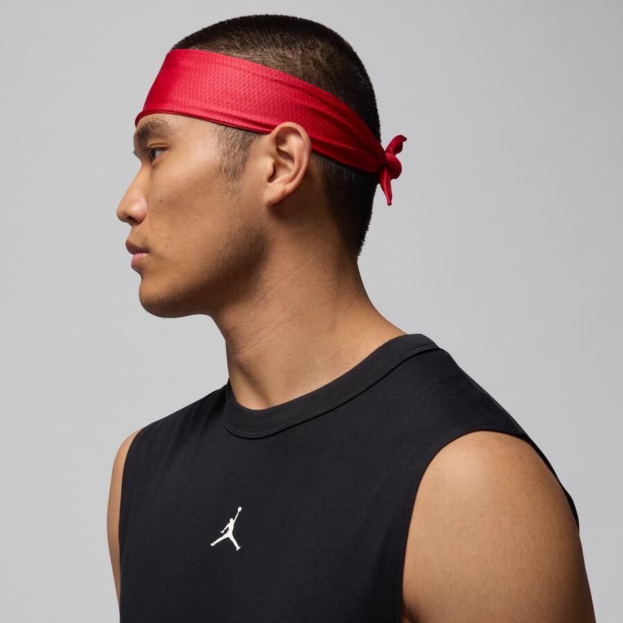 Jordan Perfor ce Sport verstelbare hoofdband met Dri-FIT Rood - Foto 2