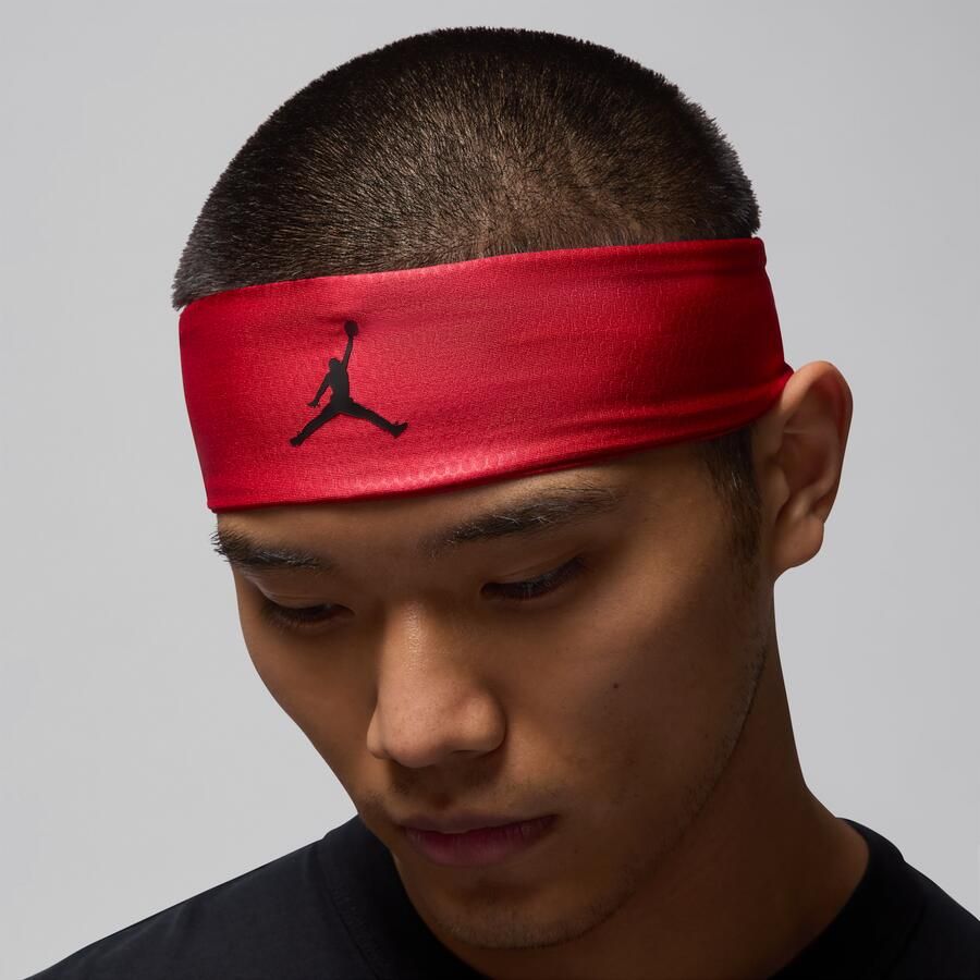 Jordan Perfor ce Sport verstelbare hoofdband met Dri-FIT Rood - Foto 3