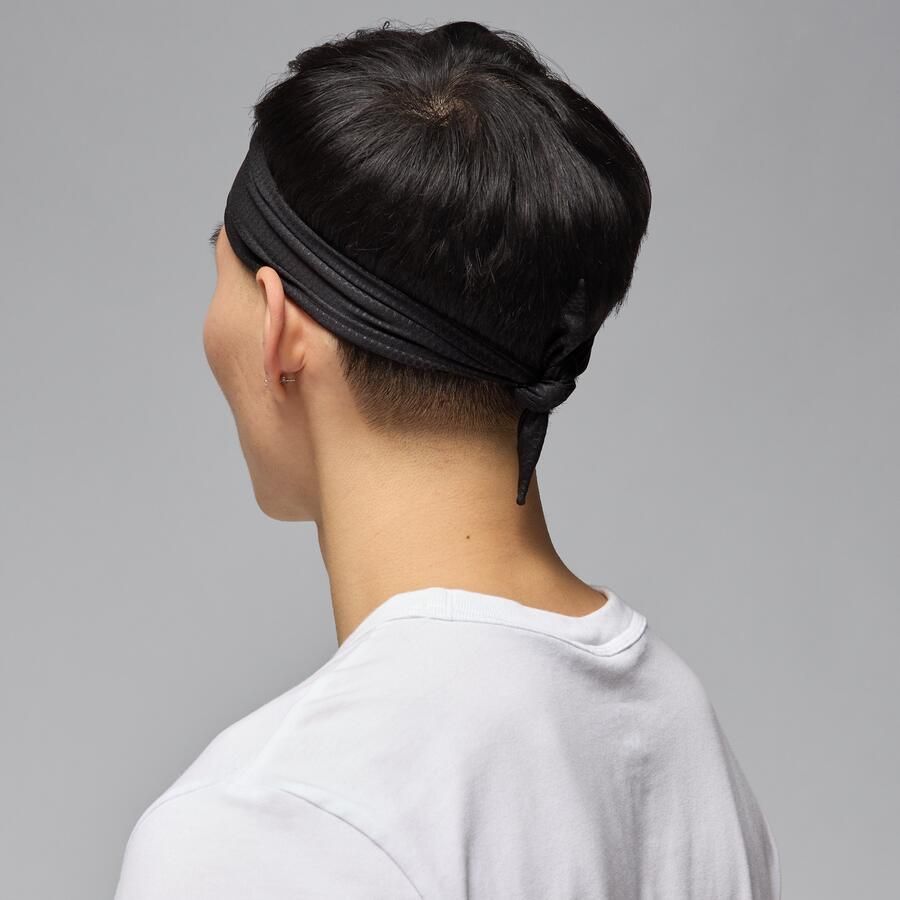 Jordan Perfor ce Sport verstelbare hoofdband met Dri-FIT Zwart