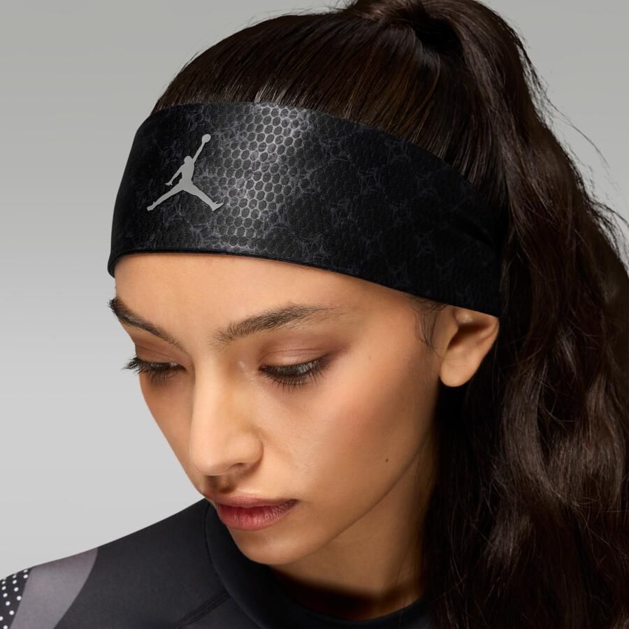 Jordan Perfor ce Sport verstelbare hoofdband met Dri-FIT Zwart - Foto 2