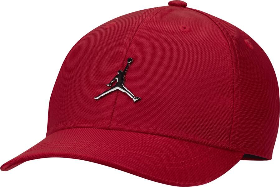 Jordan pet met metalen Jump en gebogen klep voor kids Rood