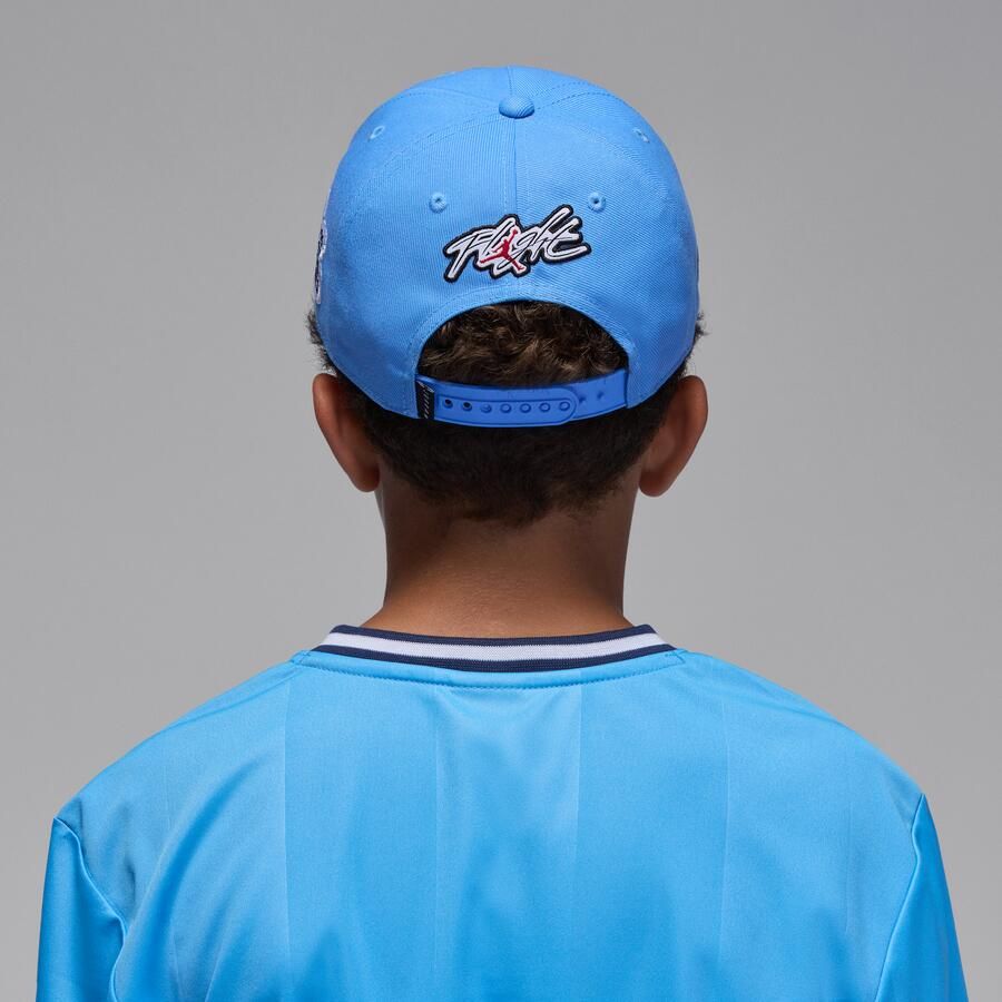 Jordan pet met ronde klep voor kids Blauw