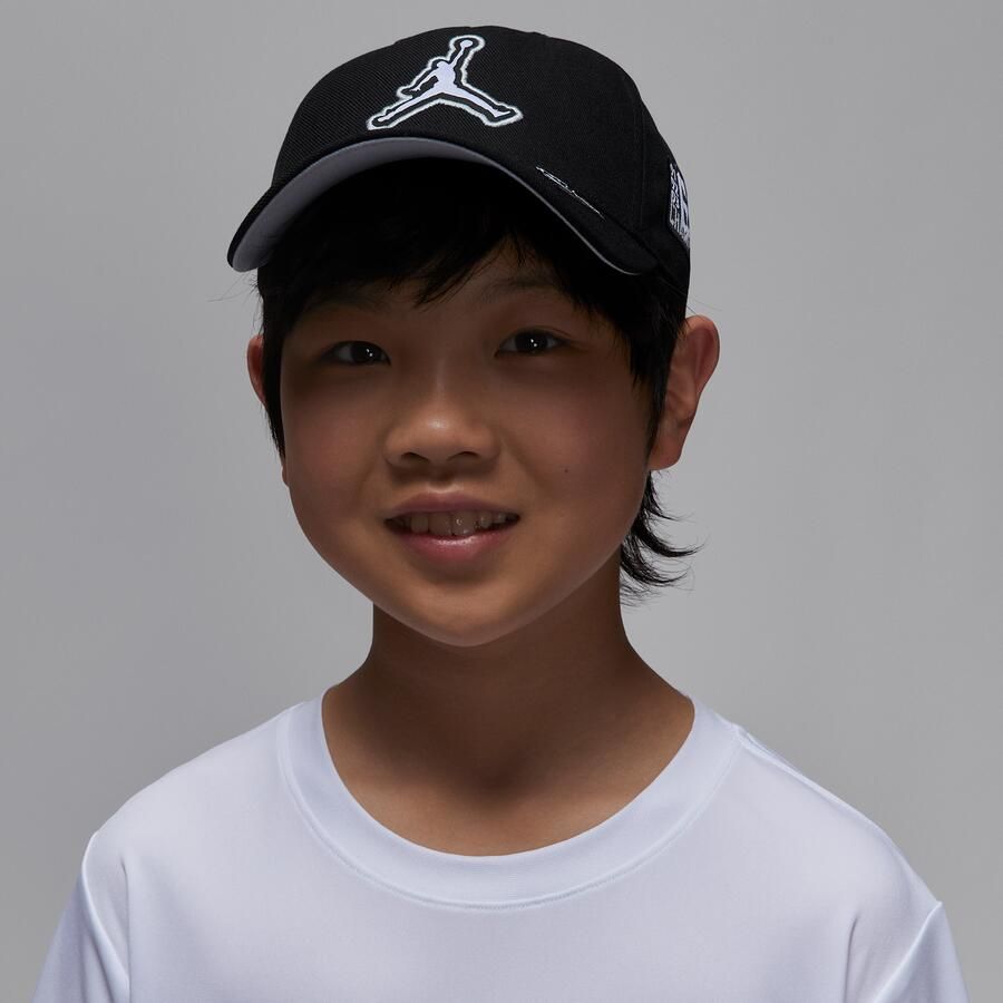 Jordan pet met ronde klep voor kids Zwart - Foto 4