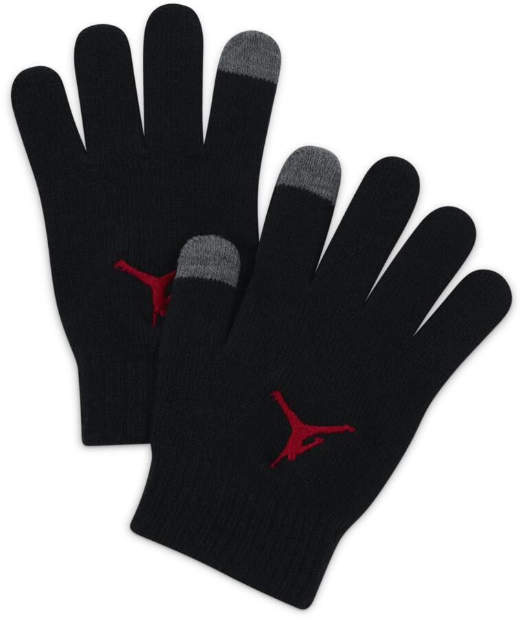 Jordan Pom Beanie Set tweedelige set voor kids Zwart