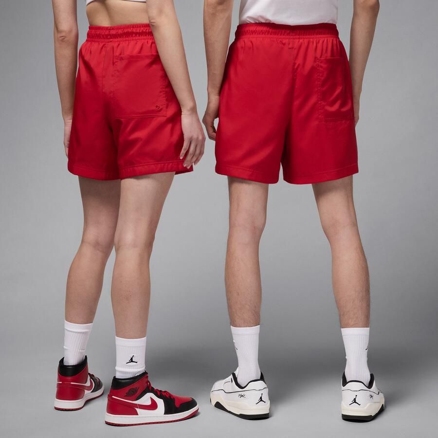 Jordan Poolside herenshorts (13 cm) Rood