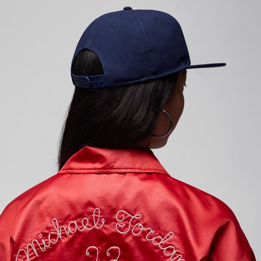 Jordan Pro gestructureerde pet Blauw