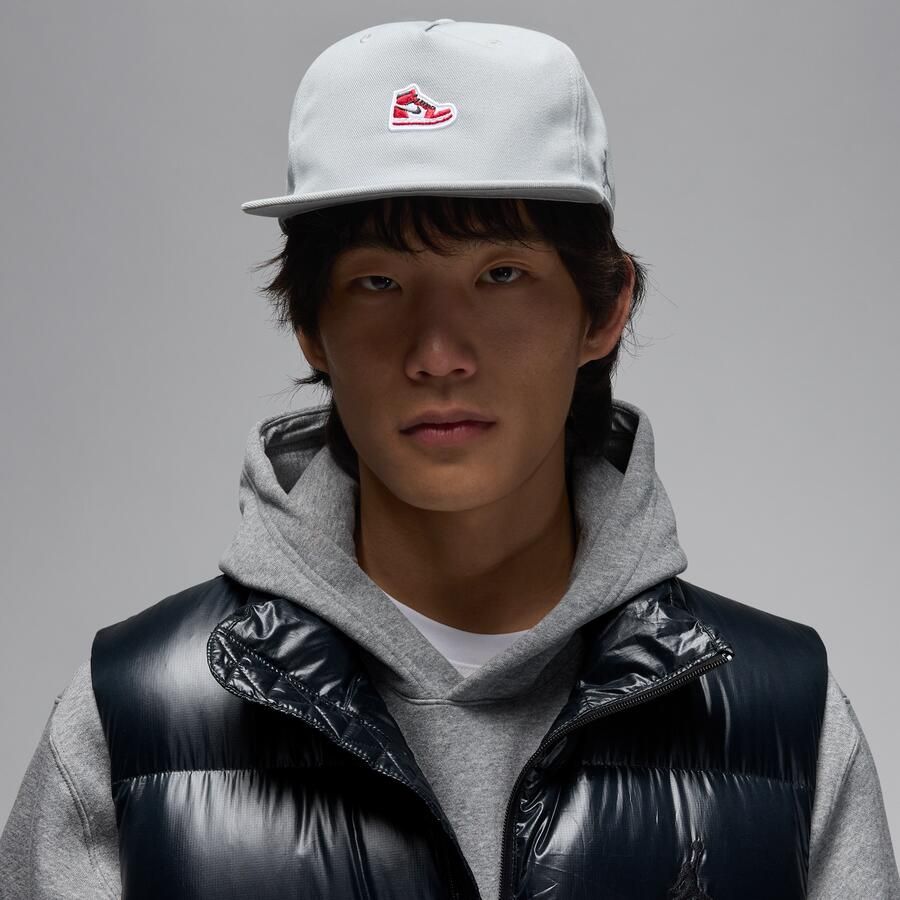 Jordan Pro gestructureerde pet Grijs - Foto 2