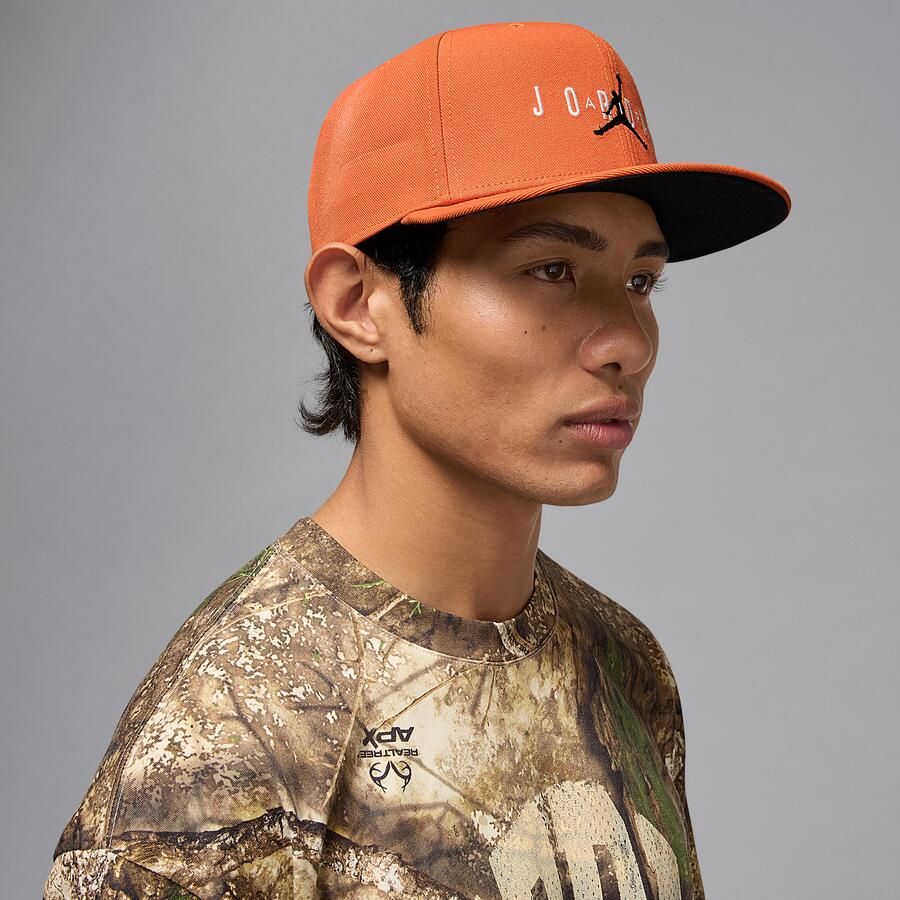 Jordan Pro gestructureerde pet Oranje - Foto 2