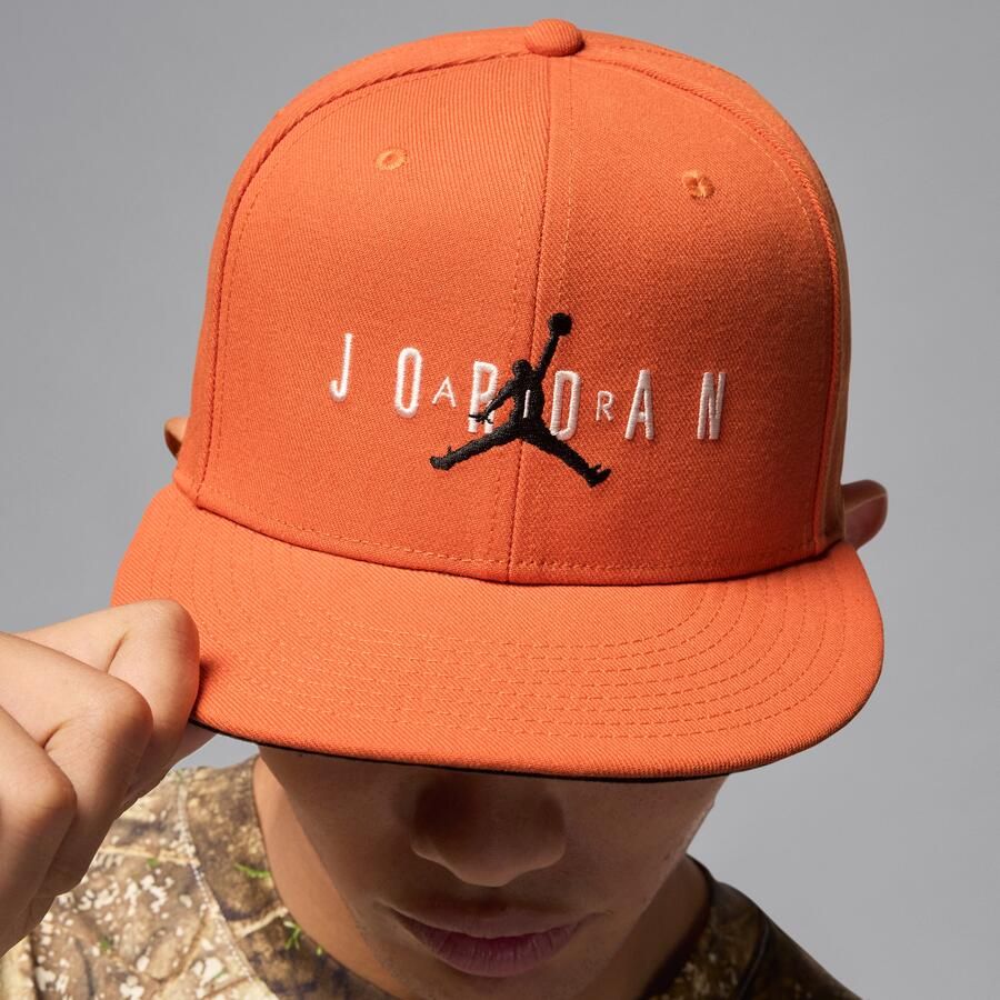Jordan Pro gestructureerde pet Oranje - Foto 3