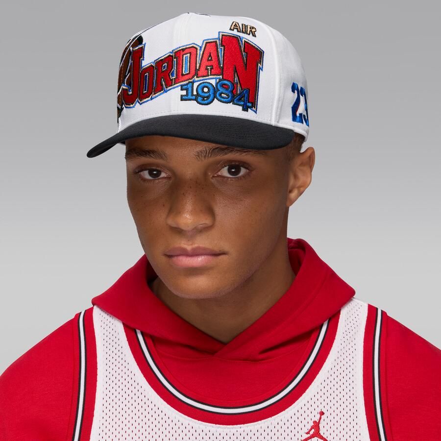 Jordan Pro gestructureerde pet Wit - Foto 4