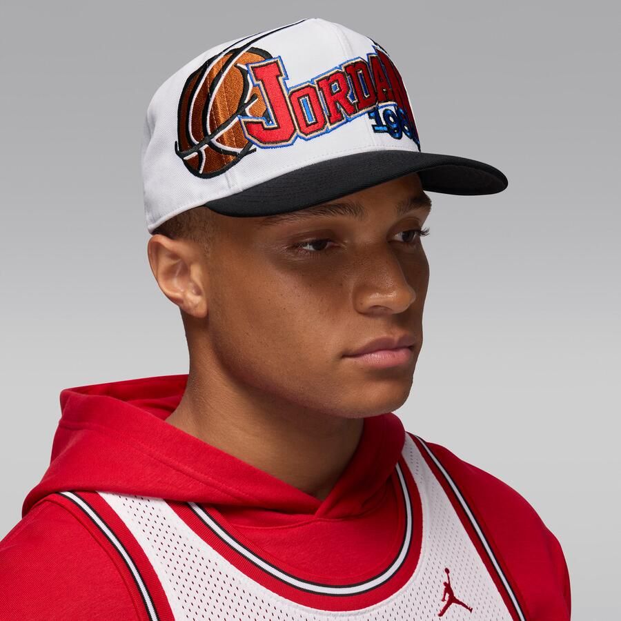 Jordan Pro gestructureerde pet Wit - Foto 2